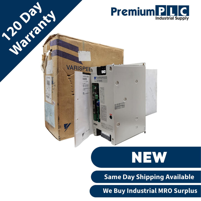NEW YASKAWA CIMR-H5D4015 SPEC: 40155C VARISPEED 676H5/H5 AC INVERTER 400V 15kW