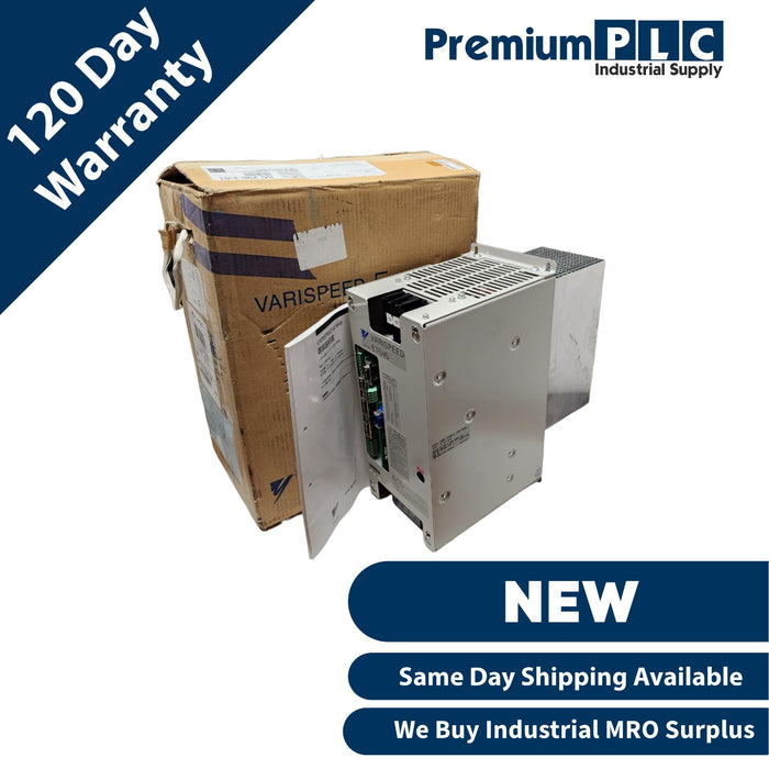 NEW YASKAWA CIMR-H5D4015 SPEC: 40155C VARISPEED 676H5/H5 AC INVERTER 400V 15kW