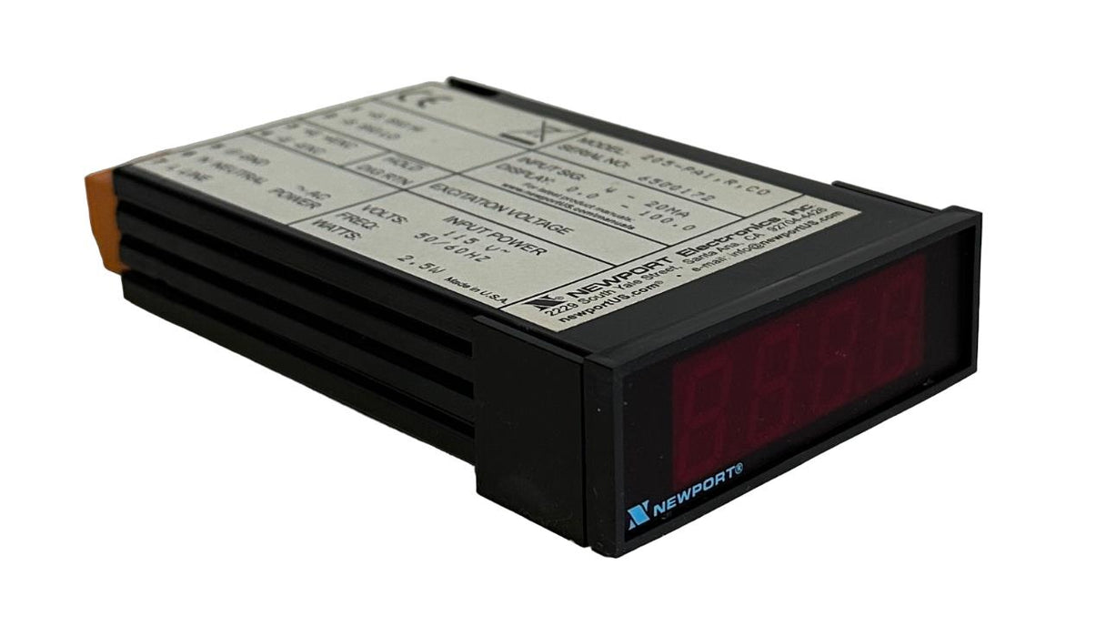 NEW NEWPORT ELECTRONICS 205-PA1-R-C0 / 205-PA1-R-CO PANEL PROCESS METER 115V