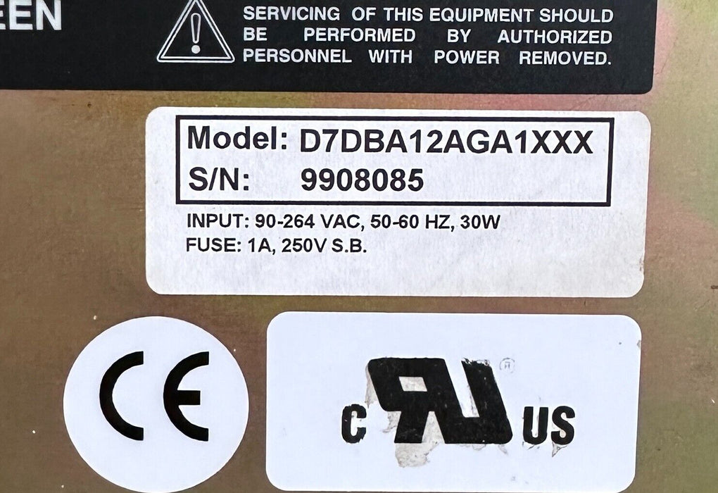 For Parts CUTLER-HAMMER D7DBA12AGA1XXX D7D SERIES HMI TOUCH PANEL 90-264Vac