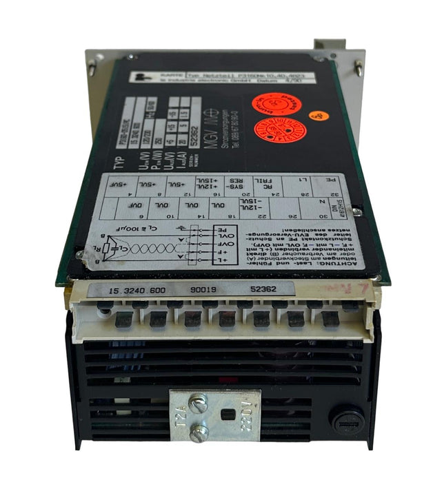 NEW MGV MO P3160-05151AC / P316005151AC POWER SUPPLY 120/230V 250W 15.3240.600