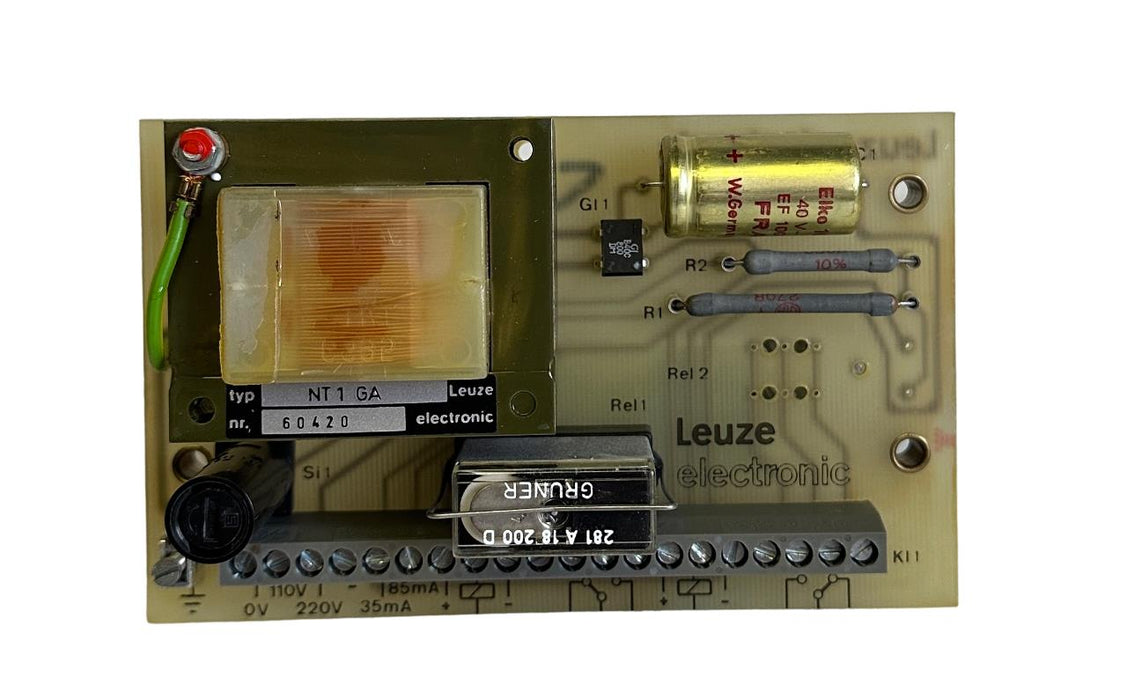 NEW LEUZE ELECTRONIC NT1GA-504 / NT1GA504 AMPLIFIER BOARD 110/220V