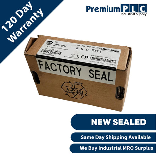 NEW F/S ALLEN BRADLEY 1762-OF4 /B MicroLogix 1200 4-CH ANALOG OUTPUT MODULE
