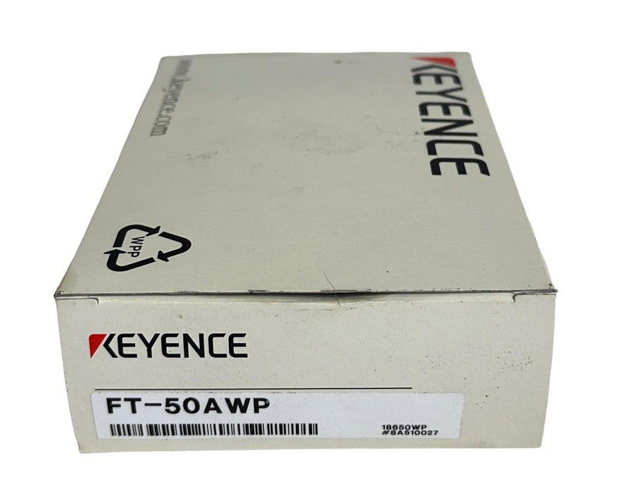 NEW KEYENCE FT-50AWP / FT50AWP MULTI-FUNCTION TEMPERATURE SENSOR 12-24Vdc LED