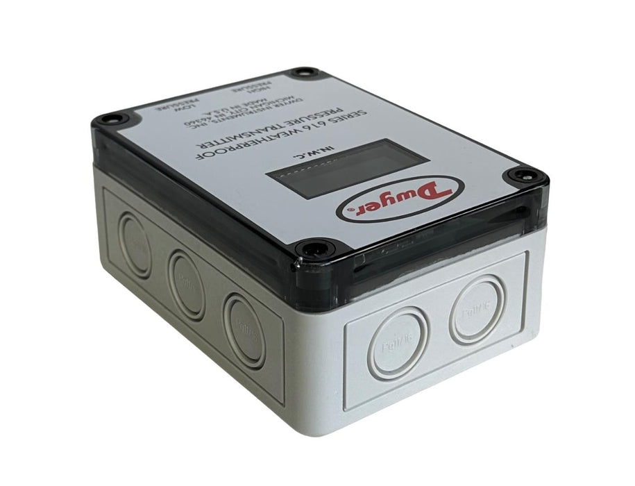 NEW DWYER 616W-4-LCD / 616W4LCD SERIES 616 WEATHERPROOF PRESSURE TRANSMITTER