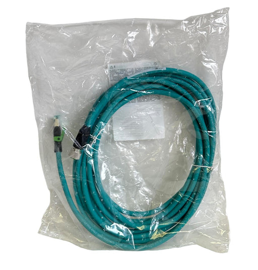 NEW MURR ELEKTRONIK 7700-44621-S4U0500 / 770044621S4U0500 M12 FEMALE RJ45 Enet