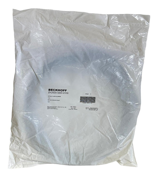 NEW BECKHOFF ZK2020-3200-0100 / ZK202032000100 M8 4-POS STRAIGHT POWER CABLE 10M