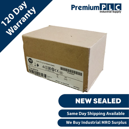 NEW SEALED ALLEN BRADLEY 1734-AENTR /C POINT I/O DUAL PORT NETWORK ADAPTER
