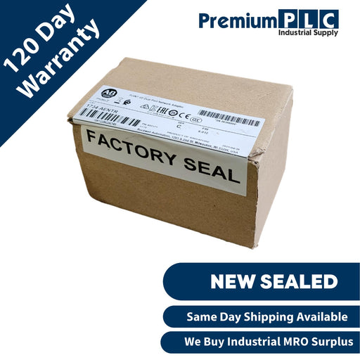NEW SEALED ALLEN BRADLEY 1734-AENTR /C POINT I/O DUAL PORT NETWORK ADAPTER