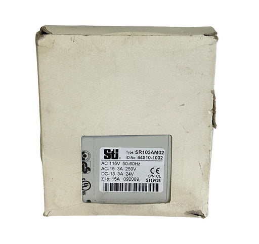 STI SR103AM02 SAFETY RELAY 44510-1032 / 445101032 115Vac 50/60Hz