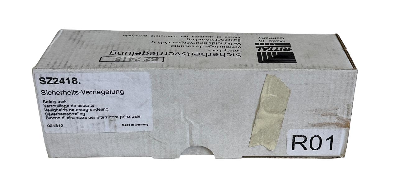 NEW RITTAL SZ2418. / 021812 SAFETY LOCK 24VDC SINGLE-DOOR INTERLOCK SZ 2418