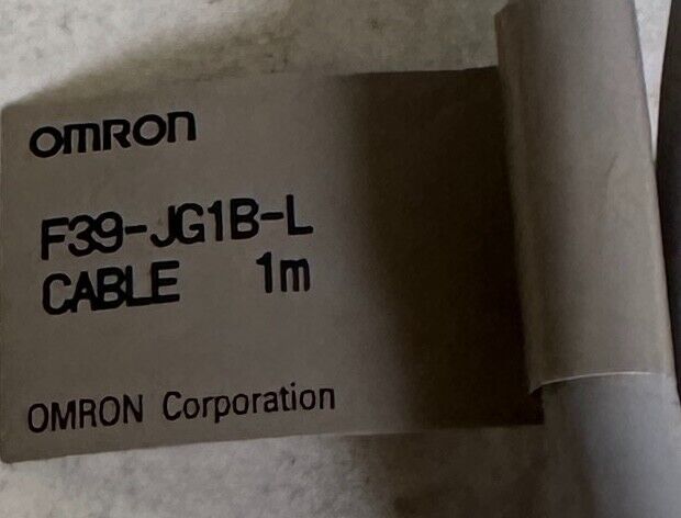 NEW OMRON F39-JG1B-L / F39JG1BL TRANSMITTER EXTENSION CABLE 1M DOUBLE-ENDED
