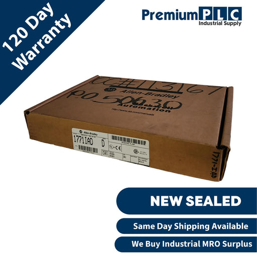 NEW SEALED ALLEN BRADLEY 1771-IAD /D PLC-5 16PT DIGITAL INPUT MODULE 1771IAD