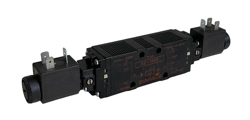 NEW UNIVER GROUP AE-1003 / AE1003 LIGHT SERIES VALVE W/ DA-0051 24V COILS