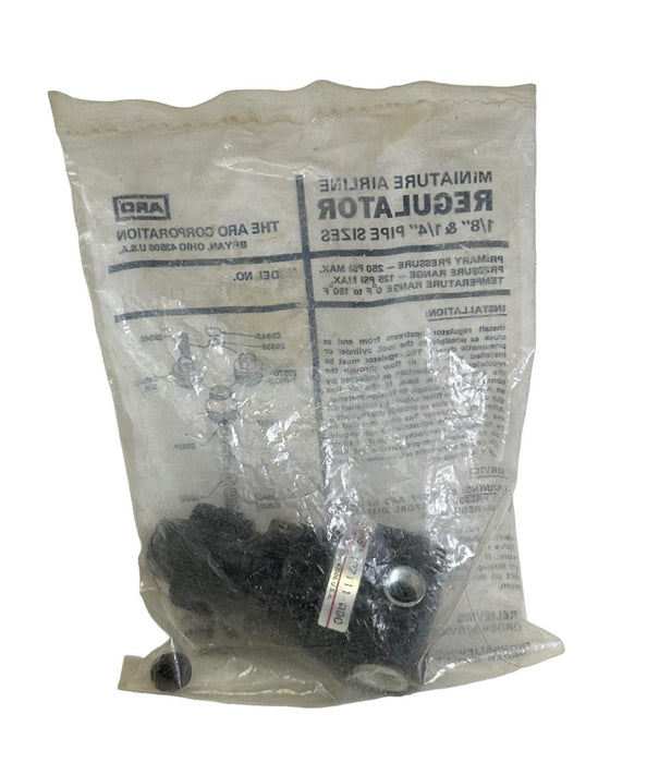 NEW SEALED ARO 127111-000 / 127111000 MINI AIRLINE PNEUMATIC REGULATOR