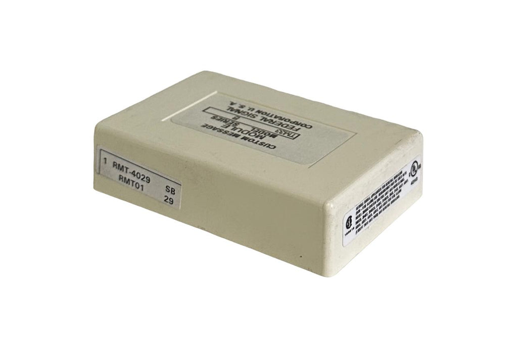 NEW FEDERAL SIGNAL TM33-SB / TM33SB CUSTOM MESSAGE MODULE SERIES B TM33 RMT-4029