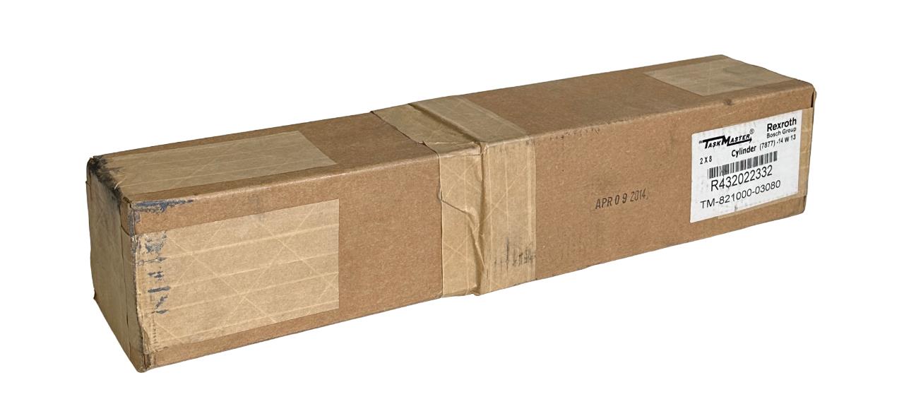 NEW SEALED REXROTH TaskMaster R432022332 PNEUMATIC CYLINDER TM-821000-03080 2x8