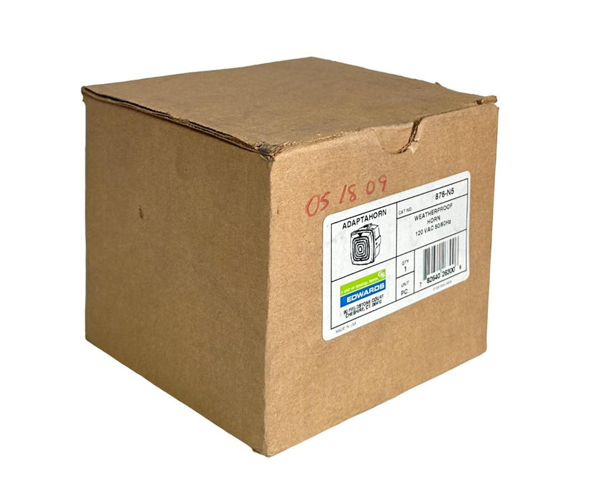 NEW EDWARDS 876-N5 / 876N5 ADAPTAHORN WEATHERPROOF HORN 120VAC 50/60Hz