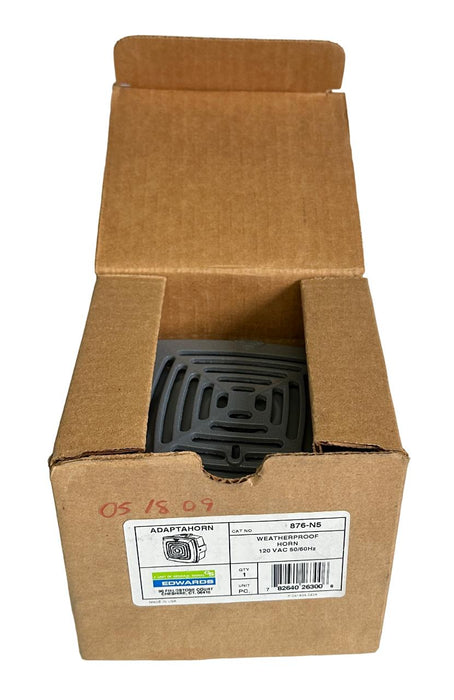 NEW EDWARDS 876-N5 / 876N5 ADAPTAHORN WEATHERPROOF HORN 120VAC 50/60Hz