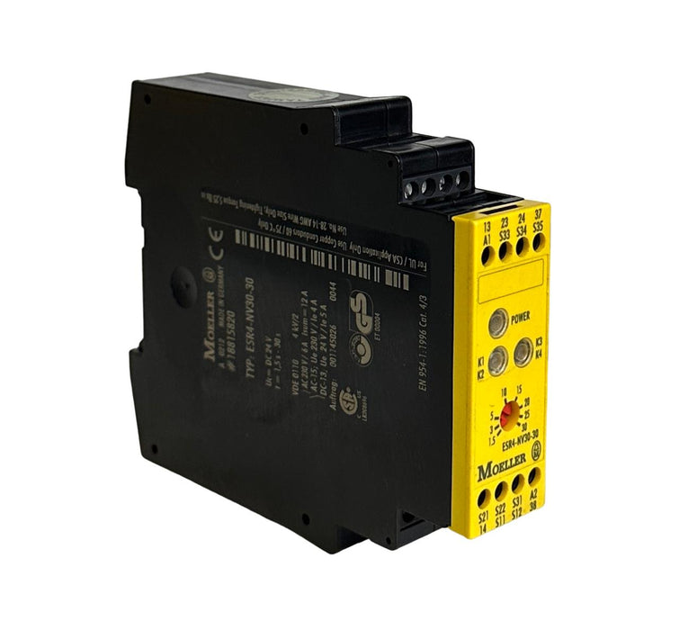 MOELLER ESR4-NV30-30 / ESR4NV3030 SAFETY RELAY 24VDC 18815820