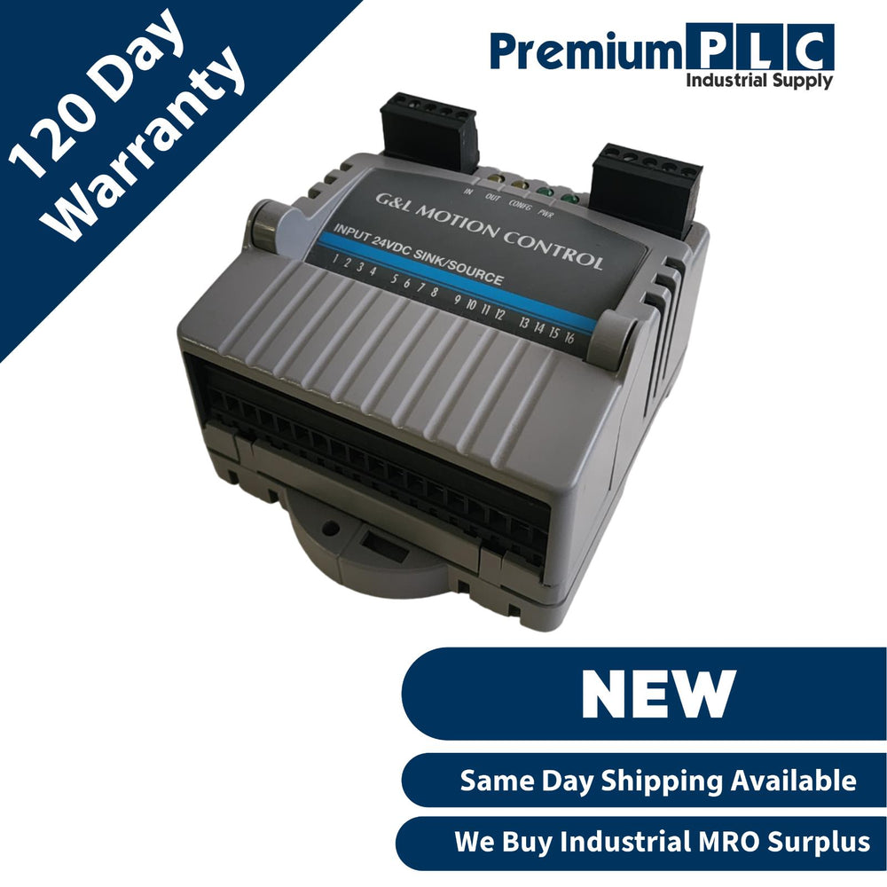 NEW GIDDING & LEWIS G&L M.1300.7372 R1 INPUT MODULE 16PT, 24VDC M13007372 NSNP