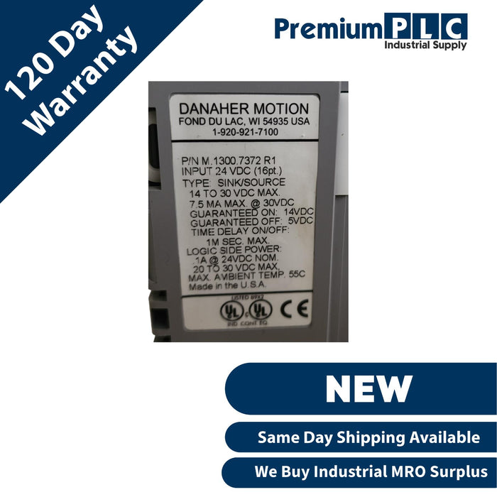 NEW GIDDING & LEWIS G&L M.1300.7372 R1 INPUT MODULE 16PT, 24VDC M13007372 NSNP