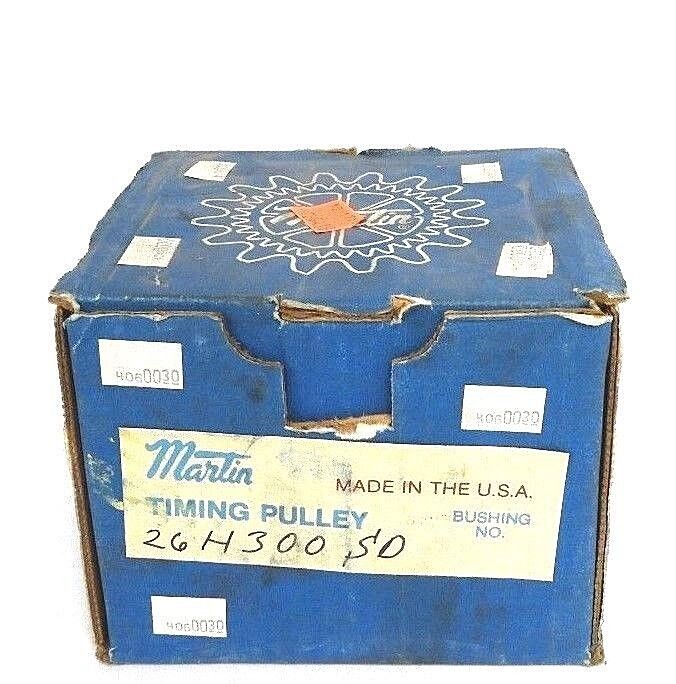 NIB MARTIN 26H300-SD TIMING BELT PULLEY 26H300SD