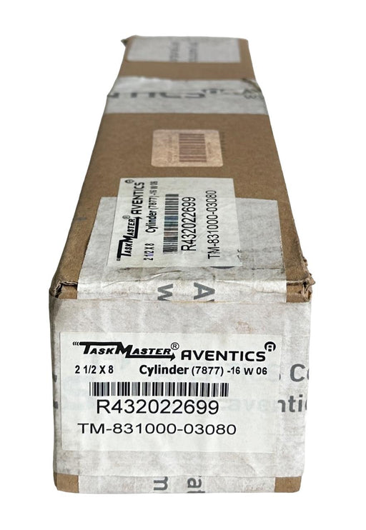 NEW TASKMASTER TM-831000-03080 / R432022699 PNEUMATIC CYLINDER 2-1/2'' x 8''