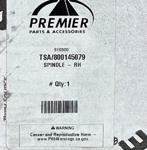 NEW TOTAL SOURCE TSA/800145079 / 800145079 SPINDLE RH OEM