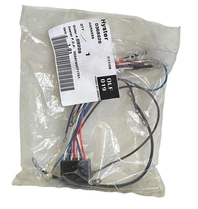 NEW HYSTER 0368926 / HY0368926 WIRING HARNESS FOR FORKLIFT