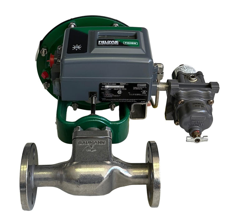 NEW FISHER 32.24588SVF / DVC2000 FIELDVUE PNEUMATIC ACTUATOR HART 1/2'' 30VDC