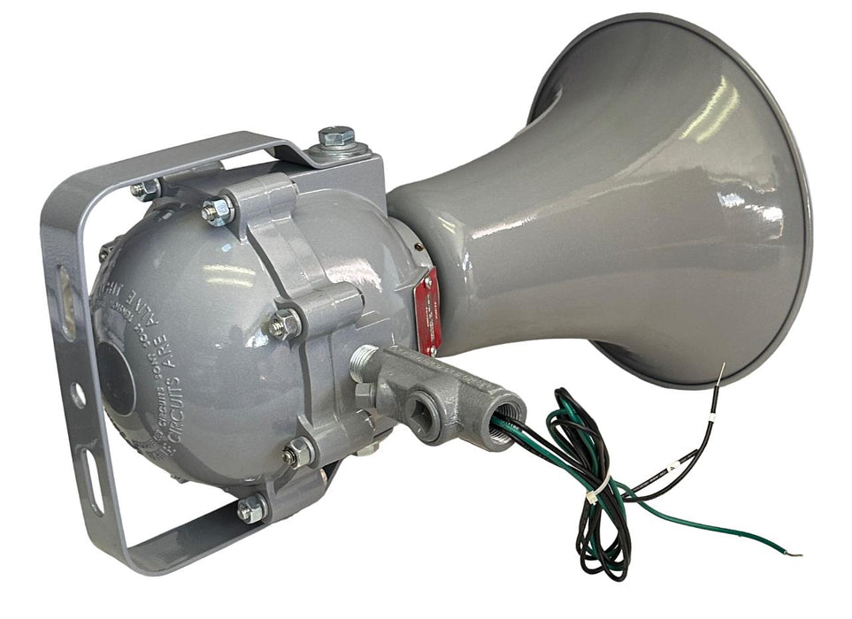 NEW EDWARDS SIGNALING 5522M-Y6 / 5522M AC/DC DUOTRONIC HORN EXPLOSION PROOF