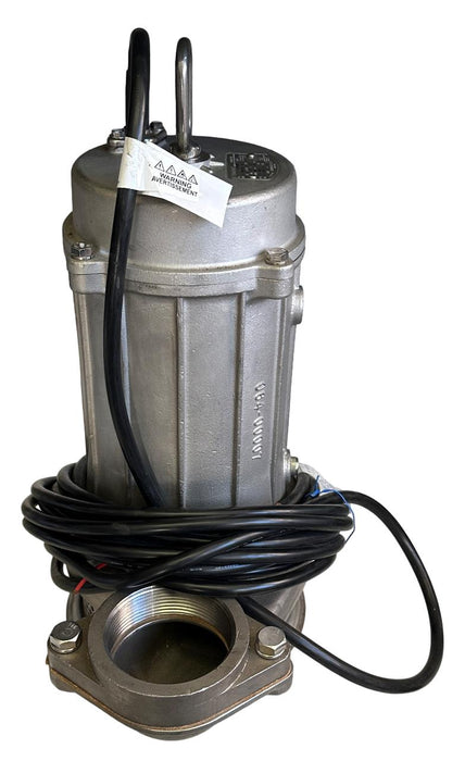 NEW TSURUMI PUMP 80SFQ21.5 / 80SFQ21.5-62 SFQ 316 SS 3'' SUBMERSIBLE PUMP 2HP