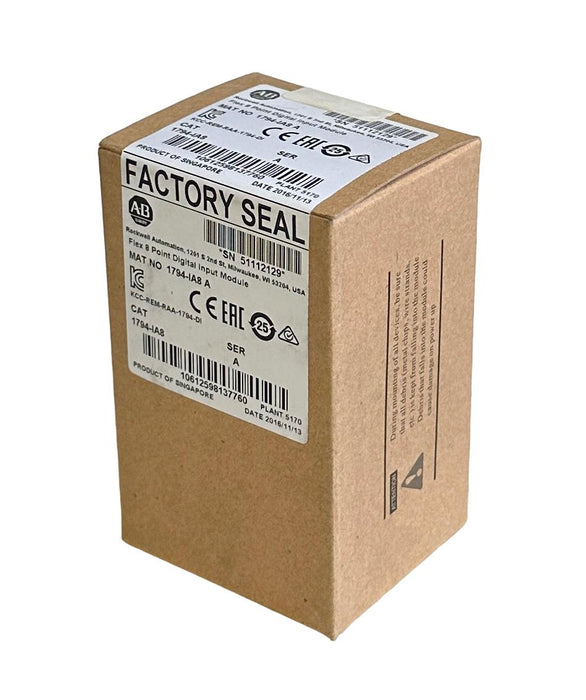 NEW SEALED ALLEN BRADLEY 1794-IA8 /A Flex I/O 8-PT DIGITAL INPUT MODULE 1794IA8