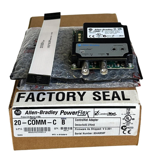 NEW ALLEN BRADLEY 20-COMM-C /B PowerFlex ControlNet ADAPTER 5vDC 275mA 20COMMC