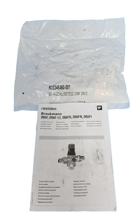 NIB HONEYWELL BRAUKMANN D06F-1/2A PRESSURE REDUCING VALVE
