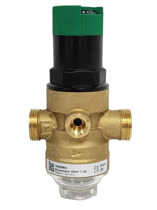 NIB HONEYWELL BRAUKMANN D06F-1/2A PRESSURE REDUCING VALVE
