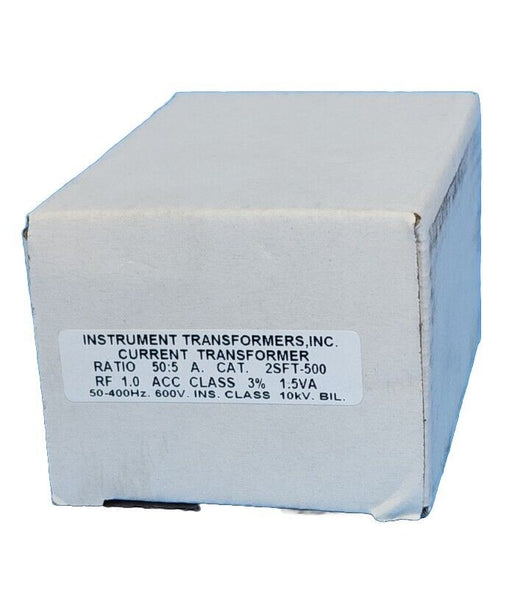 NIB INTRUMENT TRANFORMERS, INC. 2SFT-500 CURRENT TRANSFORMER