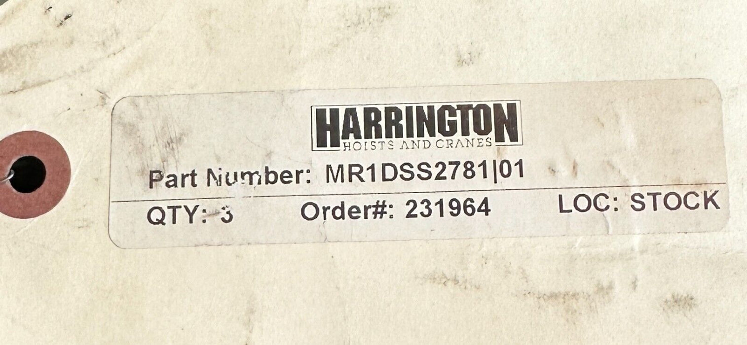 NEW HARRINGTON MR1DSS2781-01 / MR1DSS2781 PENDANT CONTROL W/ CABLE ECP311EAB1