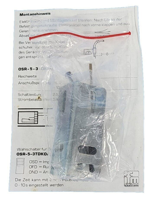 NIB IFM EFECTOR OSR-5-3TDKOA SUNX PHOTOELECTRIC SENSOR