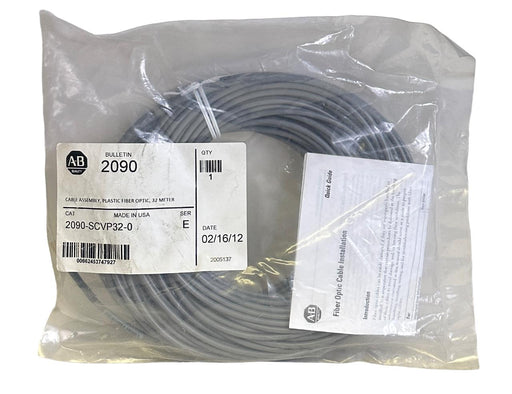 NEW SEALED ALLEN BRADLEY 2090-SCVP32-0 /E CABLE ASSEMBLY 32M FIBER 2090SCVP320