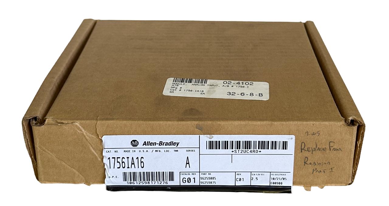 NEW ALLEN BRADLEY 1756-IA16 /A ControlLogix 16-PT DIGITAL IN MODULE 1756IA16 NNB