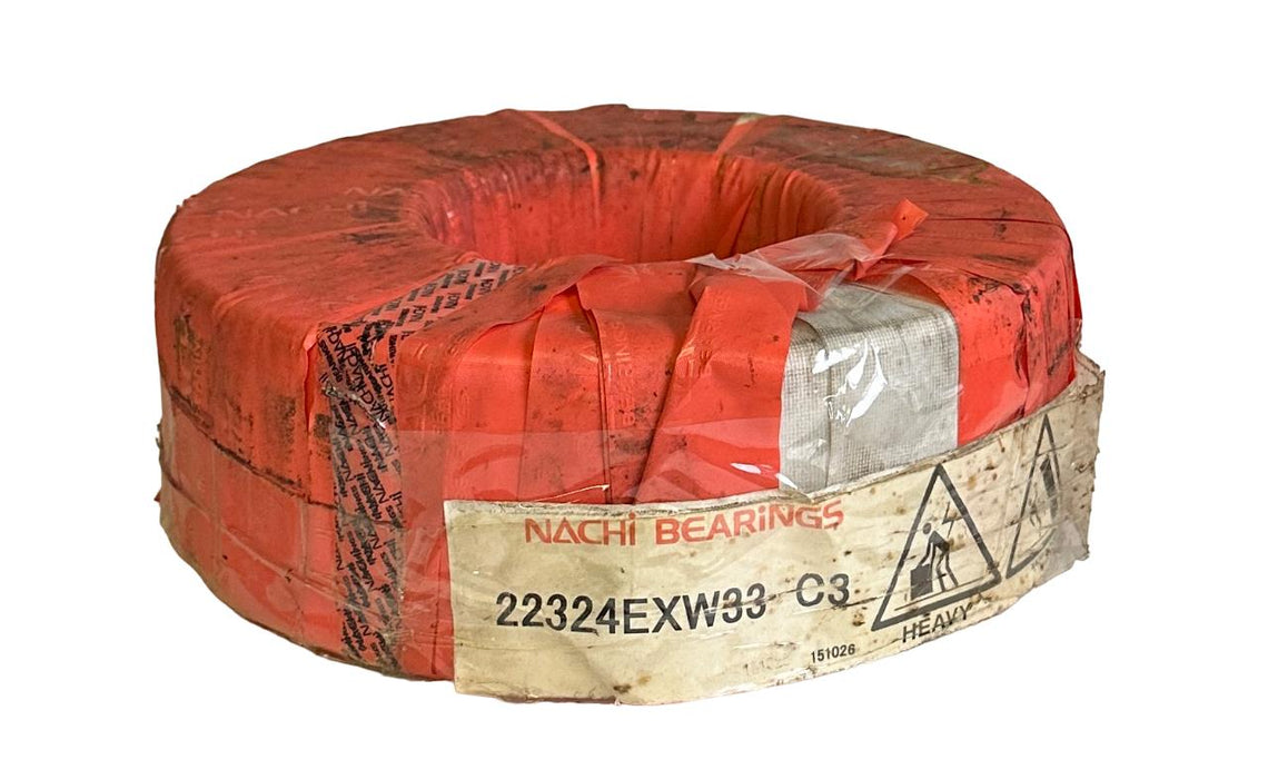NEW NACHI 22324EX-W33C3 / 22324EXW33C3 SPHERICAL ROLLER BEARING DOUBLE-ROW