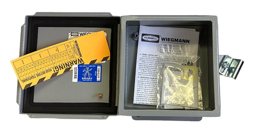NEW HUBBELL WIEGMANN B060604CH ELECTRICAL ENCLOSURE CUTOUT BOX TYPE 12, 13