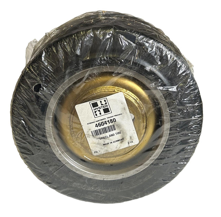 NEW HYSTER 4604180 / HY4604180 OEM WHEEL AND TIRE FOR MATERIAL HANDLING