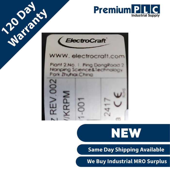 NEW MAXCESS ElectroCraft DPP24-18-002Z / 92501-001 DirectPower Plus PMDC MOTOR