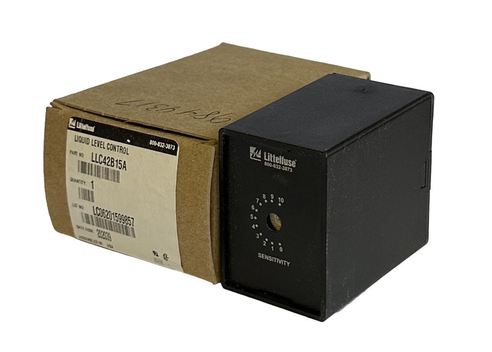 NEW LITTELFUSE LLC42B15A LIQUID LEVEL CONTROL 24VAC 50/60Hz 4A @ 240VAC 2020