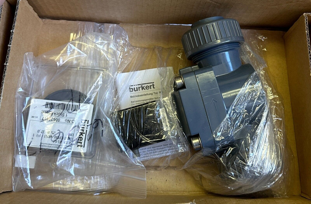 NEW BURKERT 0142-A-1 / 0142A1 EPDM PV SERVO-ASSISTED DIAPHRAGM VALVE 120V 60Hz