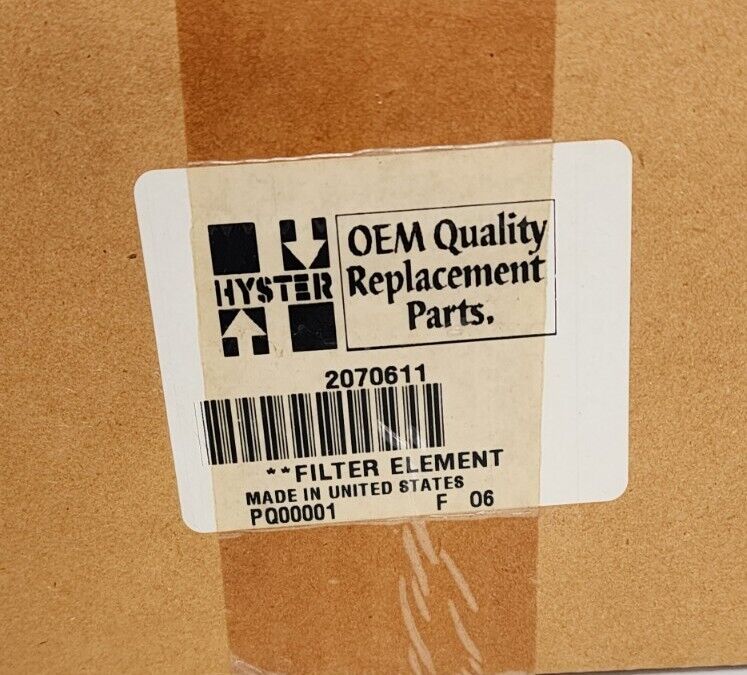 NIB HYSTER 2070611 FILTER ELEMENT