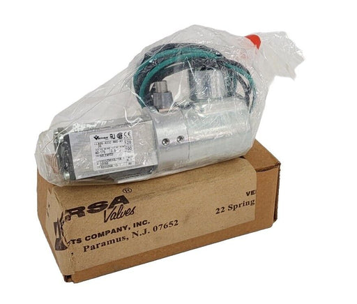 NIB VERSA ASG-4232-MAE-A120 FOUR-WAY VALVE WATTS: 8.7